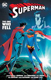 Cover art for Phillip Kennedy Johnson's graphic novel, Superman-- The One Who Fell. This is one of the graphic novels to be discussed at this event.